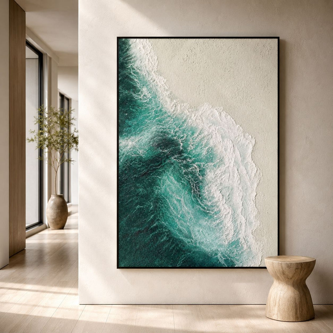 Abstract Seascape Canvas Artwork