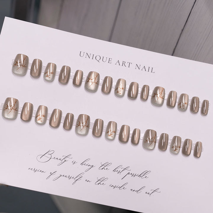 Artistic Press-On Nail Enhancements
