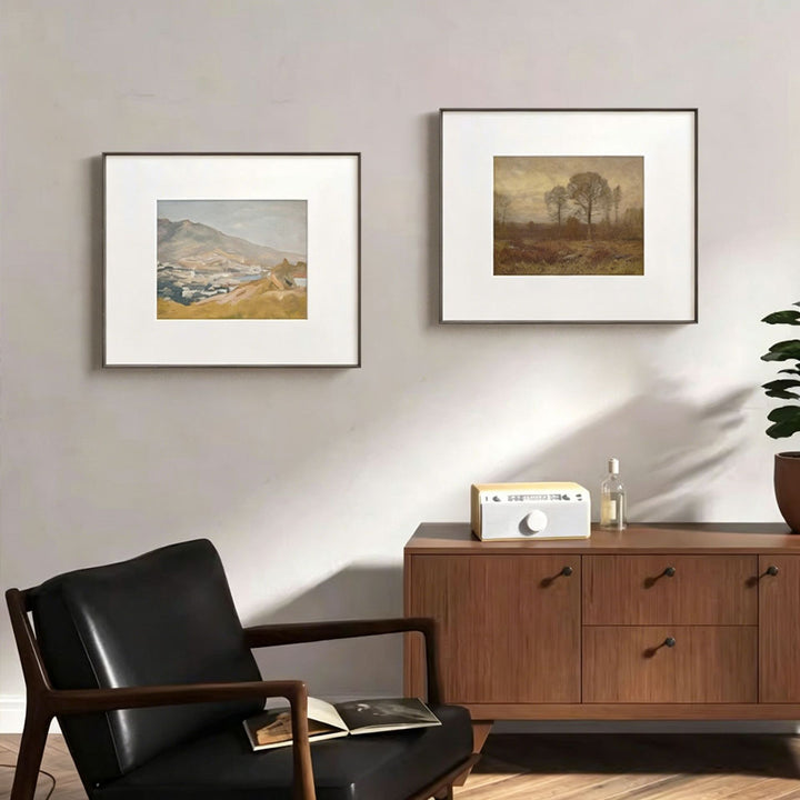 Framed Landscape Canvas Art Print