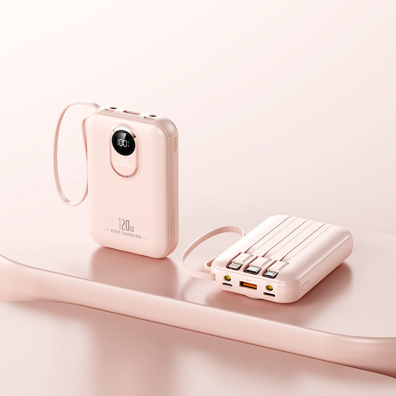 Portable power bank with fast charging function and digital charge level indicator Kalsten