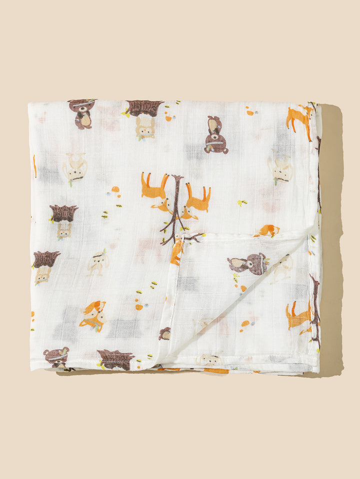 Soft Cotton Muslin Swaddle Blanket kalsten
