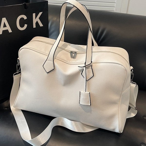 Premium Leather Weekend Duffel