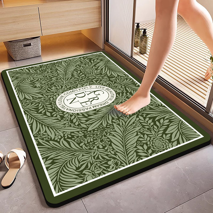 Decorative Motivational Bath Mat Kalsten