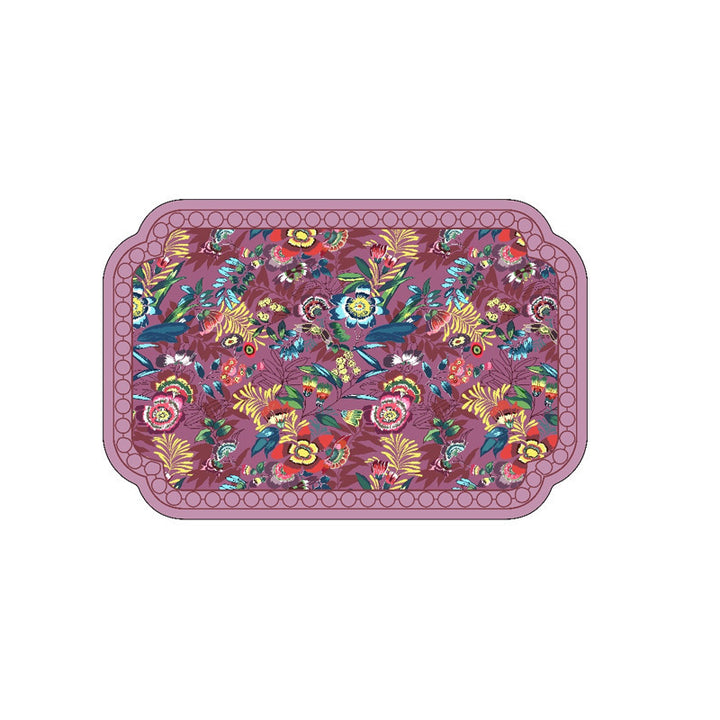 Artistic Floral Bathroom Mat