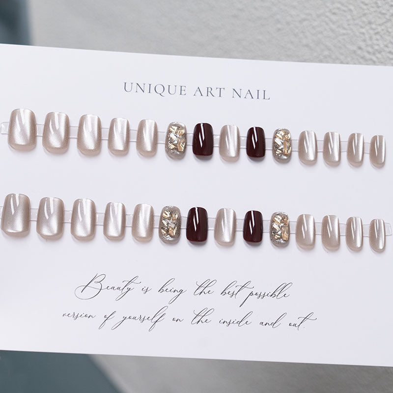 Elegant Press-On Nail Art Set  1791110228