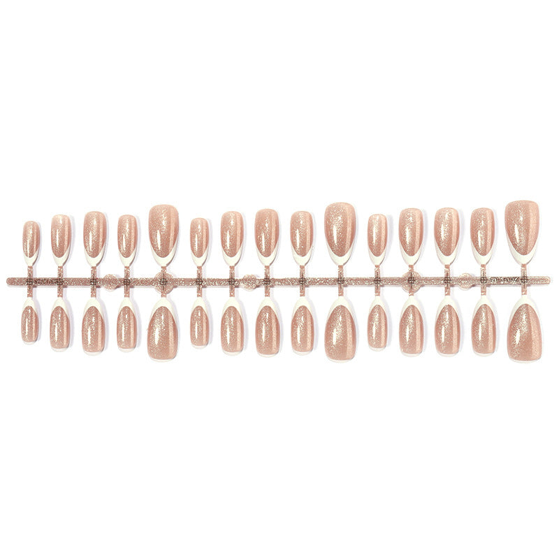 Premium Glittery Press-On Nail Set Kalsten