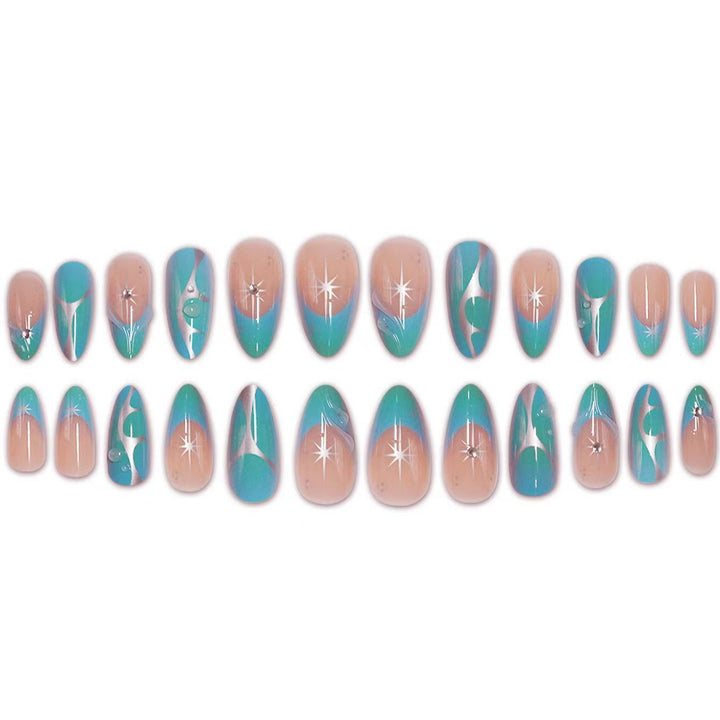 Artistic Stiletto Nail Extensions Kalsten