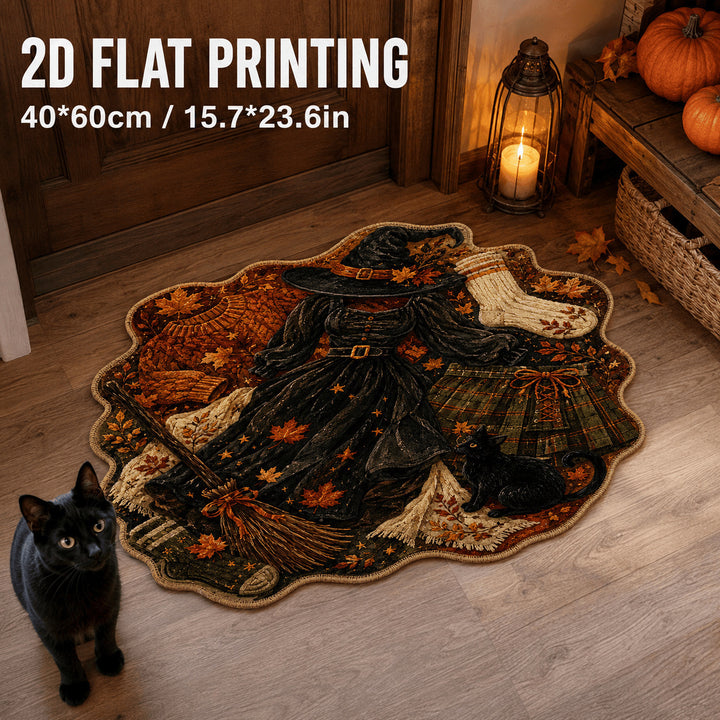 Cozy Cat-Themed Plush Bath Mat