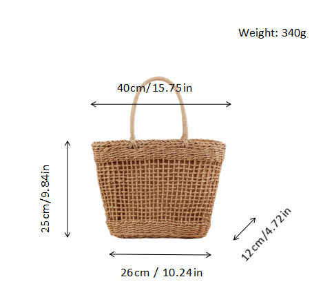 Handcrafted Basket Bag Kalsten