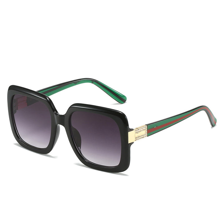 Women's elegant oversized sunglasses with luxurious metal accents Kalsten
