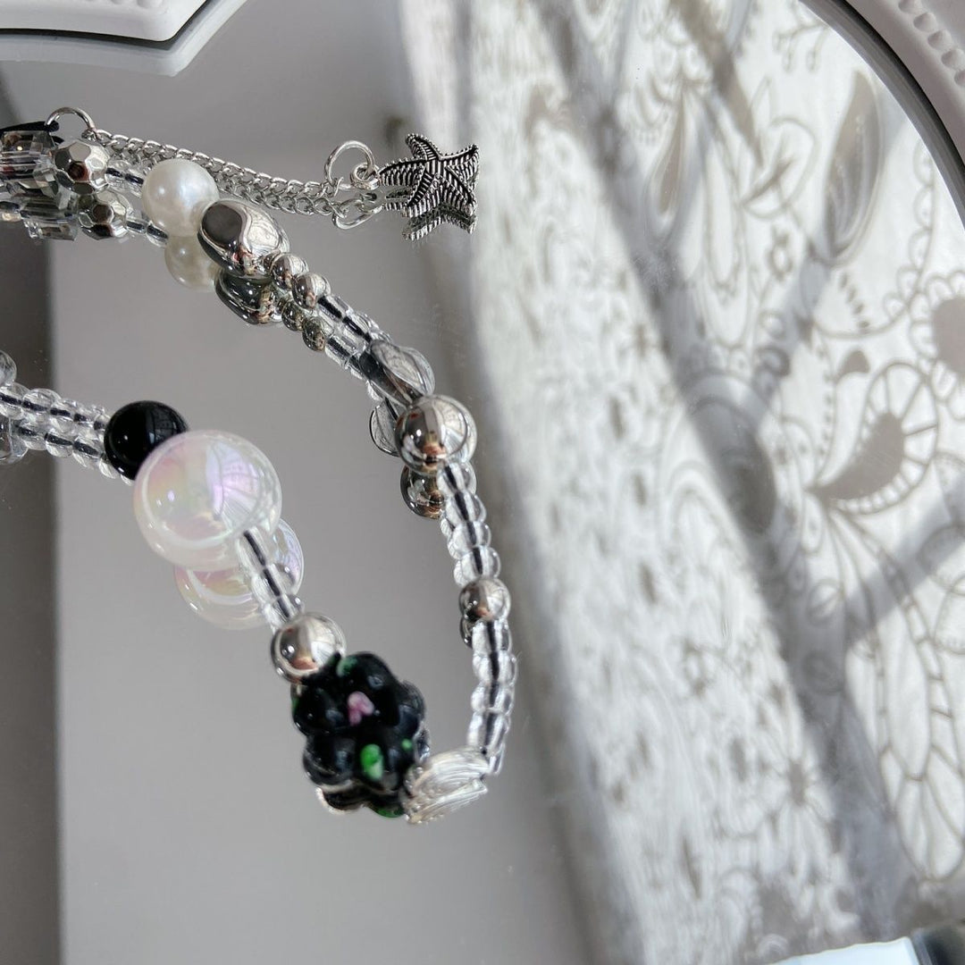 Elegant Beaded Charm Eyewear Holder Kalsten