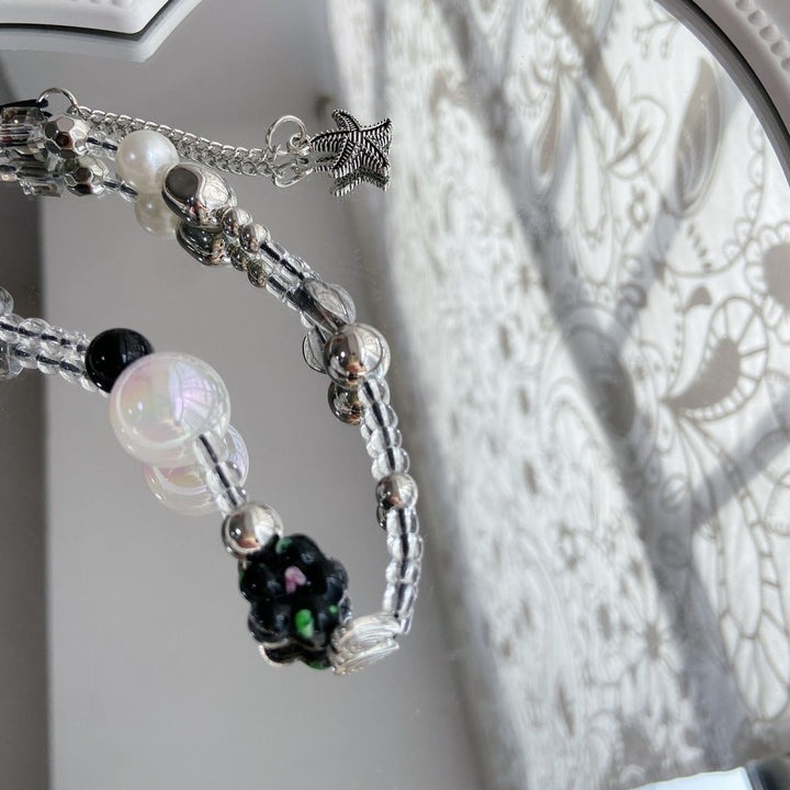 Elegant Beaded Charm Eyewear Holder Kalsten