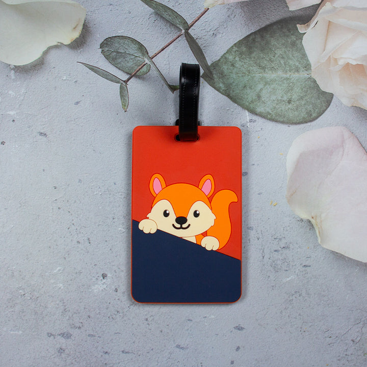 Fun Chocolate Splash Luggage Tag Kalsten
