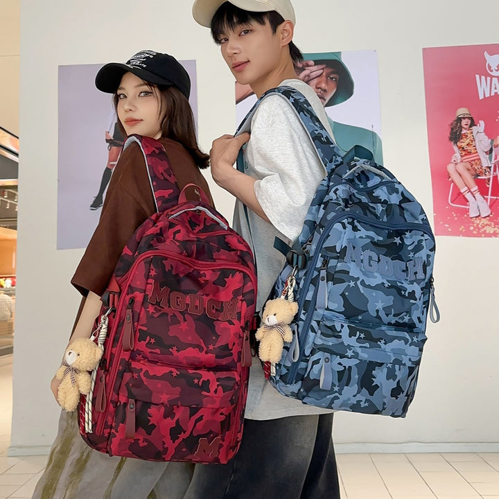 Durable Camo-Printed Day Backpack Kalsten