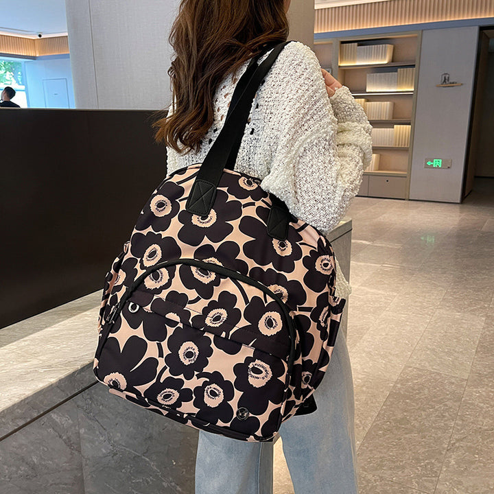 Floral Print Multi-Functional Backpack Kalsten