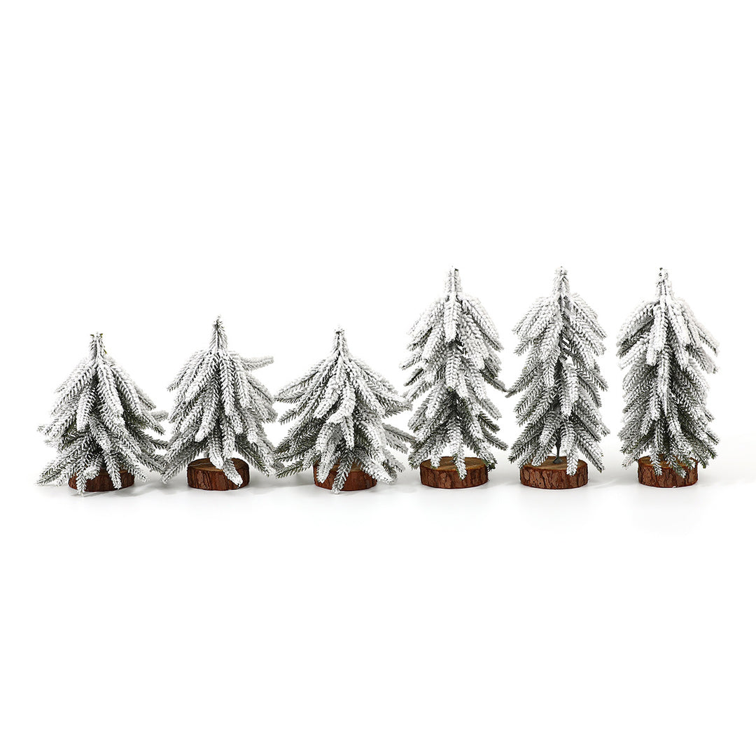Illuminated Miniature Christmas Tree Decorations Kalsten