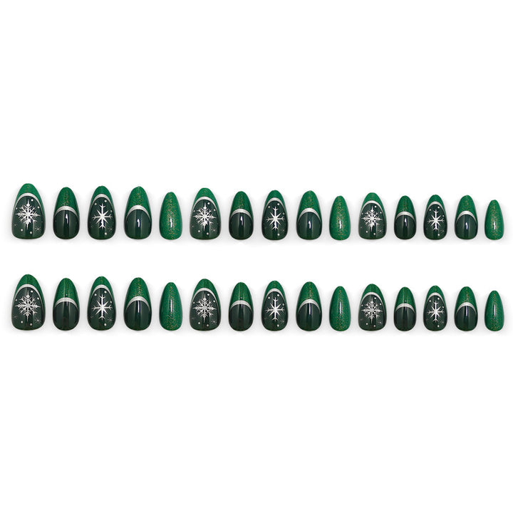 High-quality artificial nails in winter design Kalsten