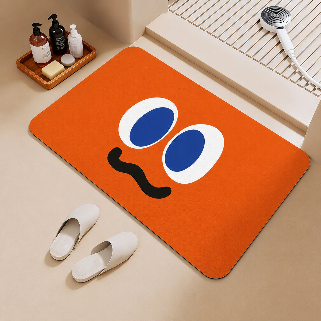 Cartoon-Themed Comfort Bath Mat Kalsten