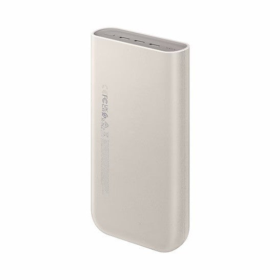 High-capacity Slim portable power bank with dual fast-charge ports and Compact matte finish Kalsten