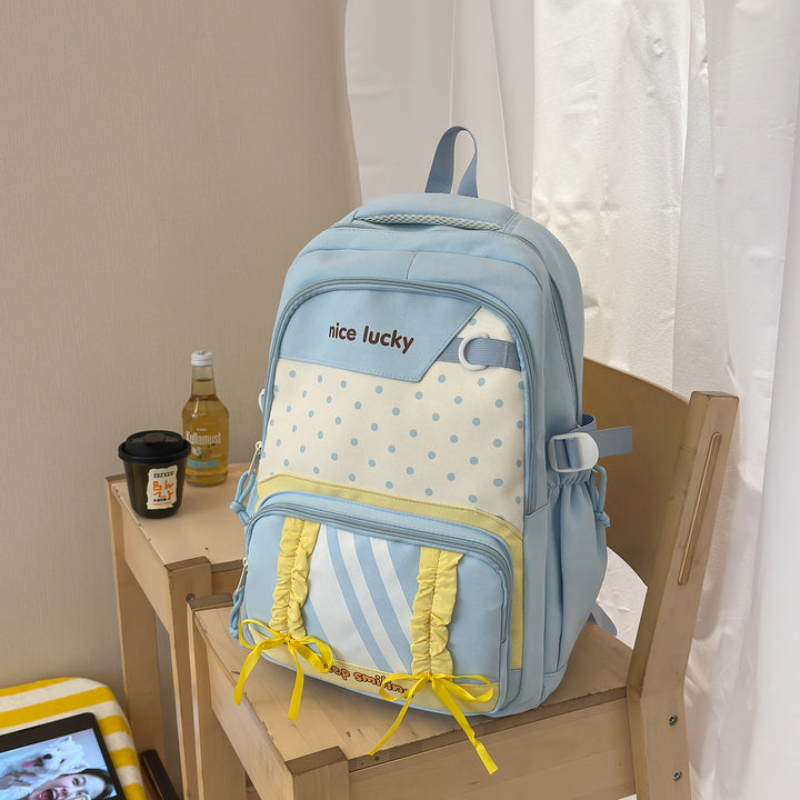 Stylish Multi-Functional Backpack with Cute Charms Kalsten