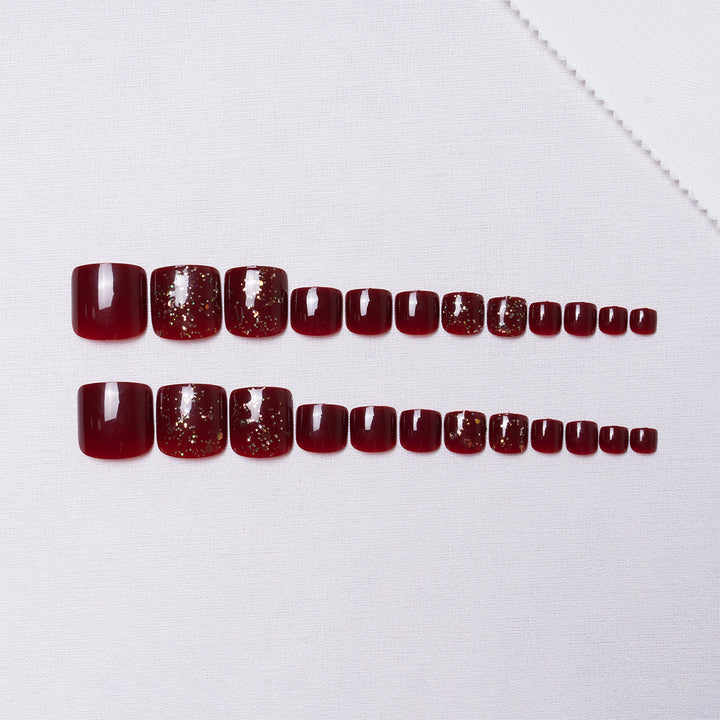 Decorative Glitter Pedicure Nail Art  1791110394