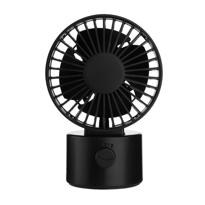Unisex compact table fan with tiltable head and rechargeable battery Kalsten