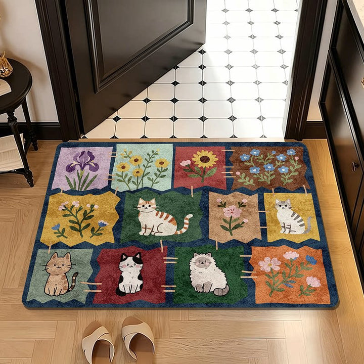 Decorative Pet-Themed Area Mat