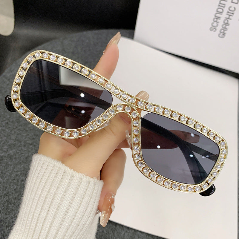 Ladies Glamorous Sunglasses with Sparkling Crystal Accents Kalsten