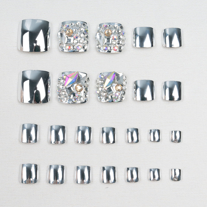 Decorative Rhinestone Pedicure Kit