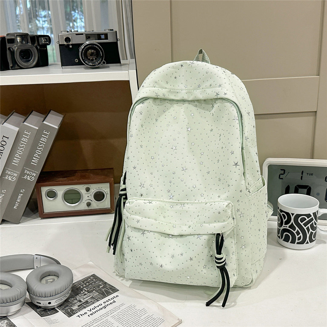 Stylish star motif backpack Kalsten