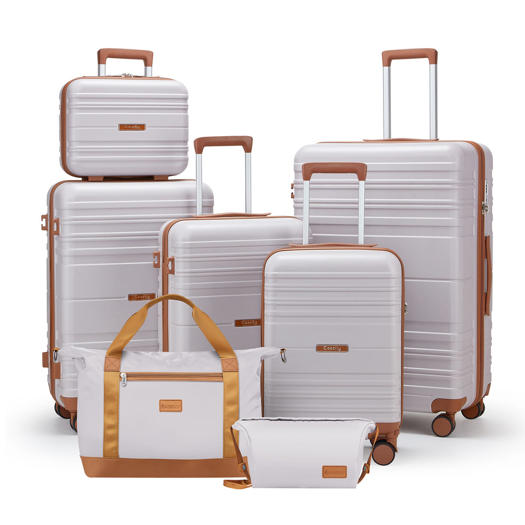 Unisex Versatile Expandable Hard Shell Travel Luggage Set Kalsten