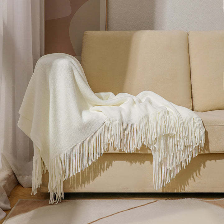 Premium Soft Wool Throw Kalsten