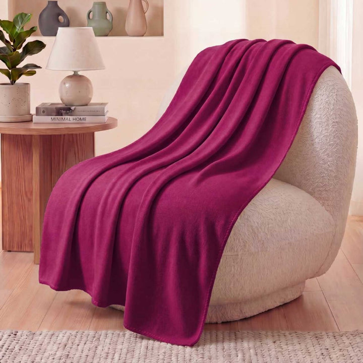 Cozy Fleece Throw Blanket