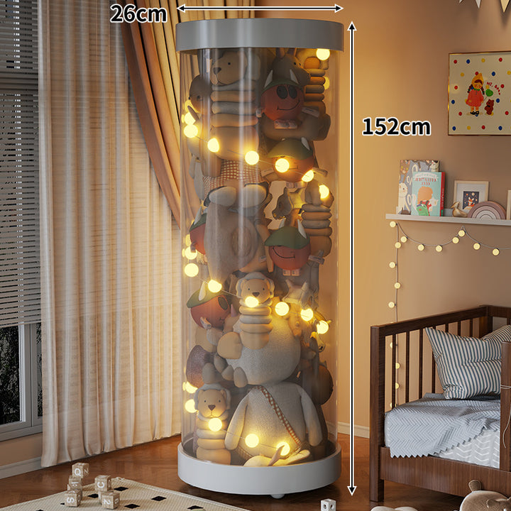 Vertical Clear Acrylic Toy & Plush Display Tower