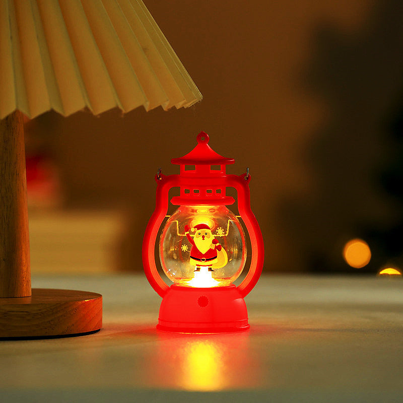 Decorative LED Santa Figurine Lantern Kalsten