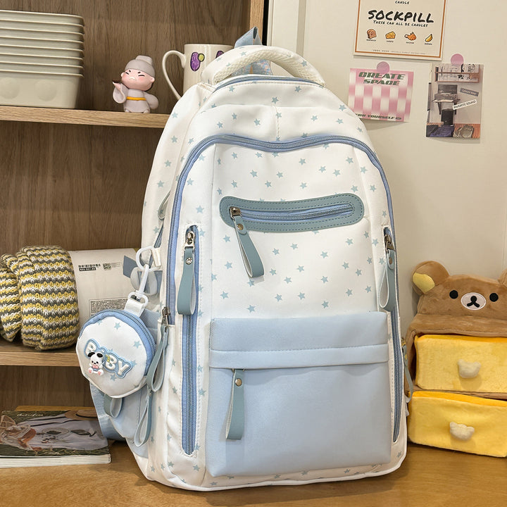 Stylish Star-Embellished Fashion Backpack Kalsten