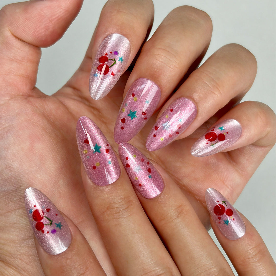 Chic Decorative Press-On Nail Set Kalsten