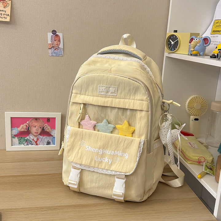 Transparent Window Backpack Kalsten