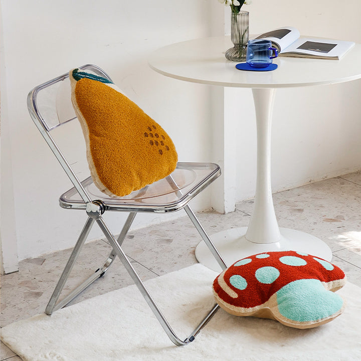 Mushroom-shaped Hand-tufted Carpet Runner for Kids' Room and Bathroom