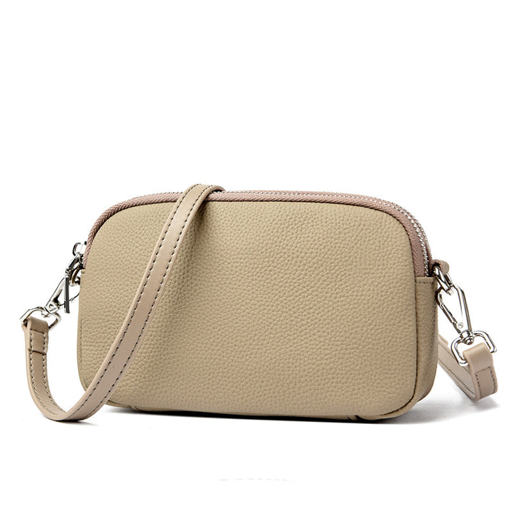 Textured Vegan Leather Crossbody Bag Kalsten