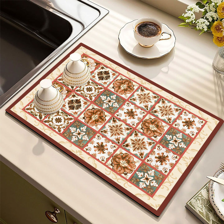 Decorative Kitchen Comfort Mat