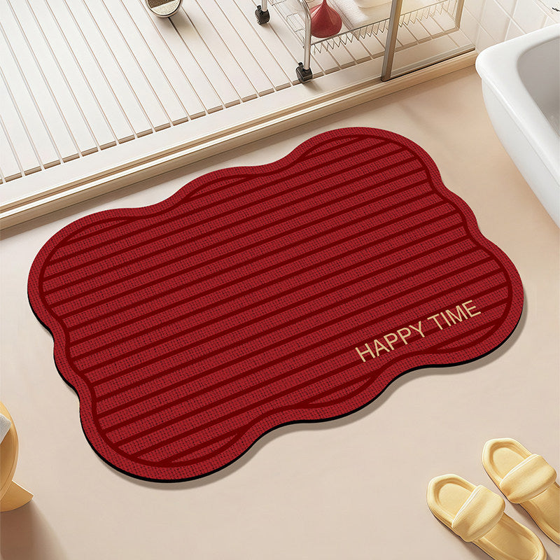 Personalized Memory Foam Bath Mat Kalsten