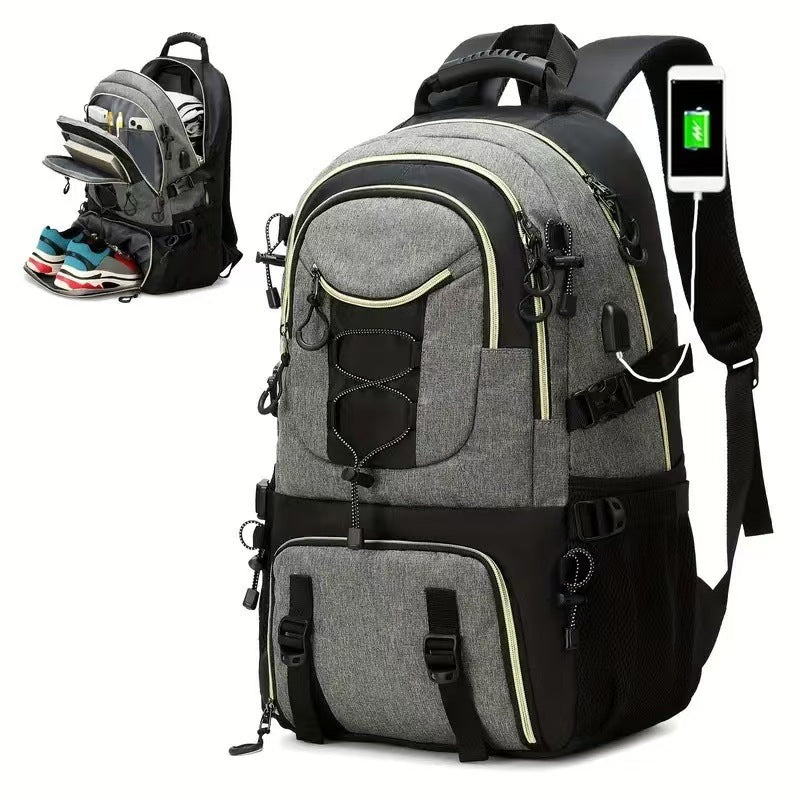 Versatile Travel Rolling Backpack