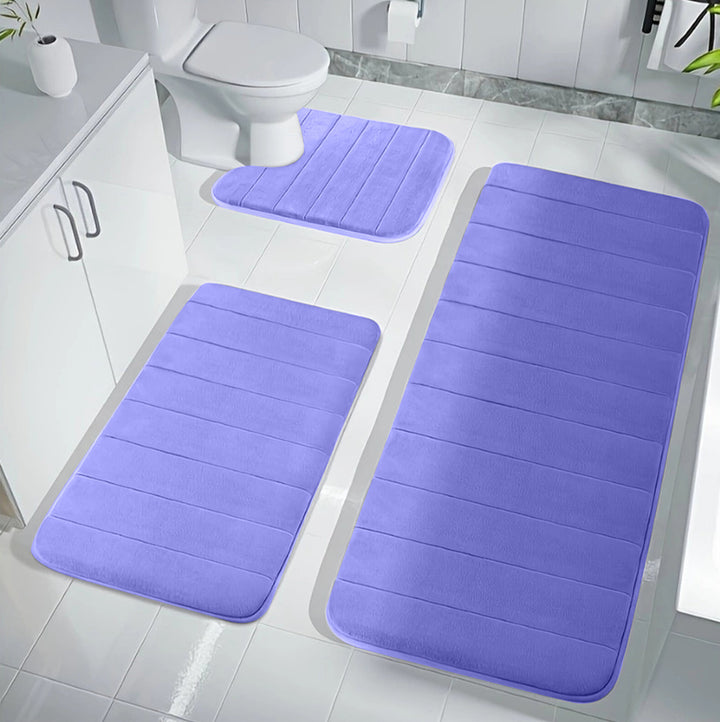 Soft Comfort Absorbent Bath Mat Set Kalsten