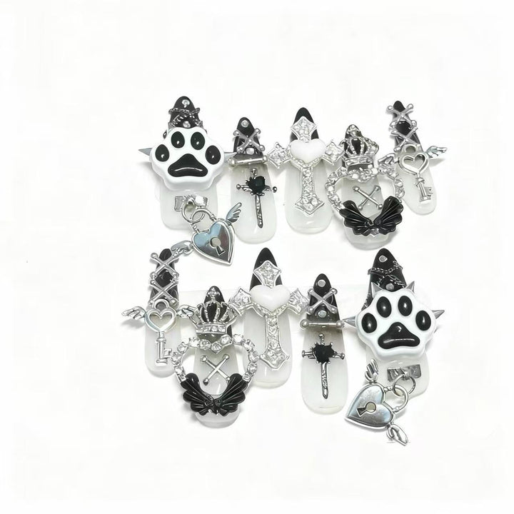 Gothic Charm Nail Art Set