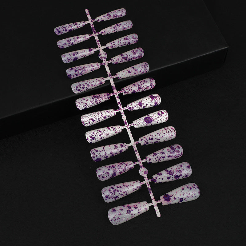 Artificial nails with delicate floral design Kalsten