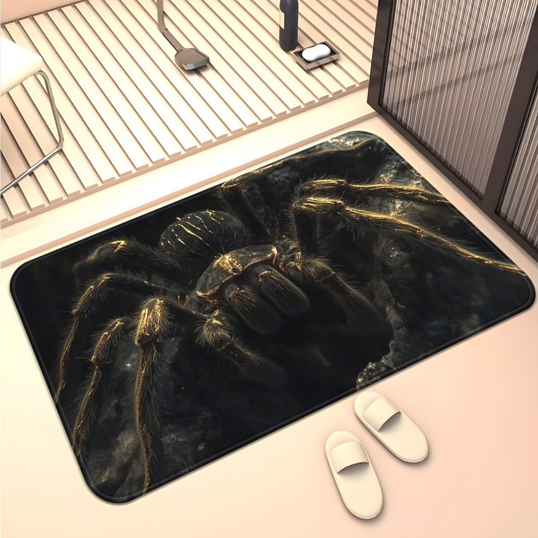 Spider-Themed Floor Mat