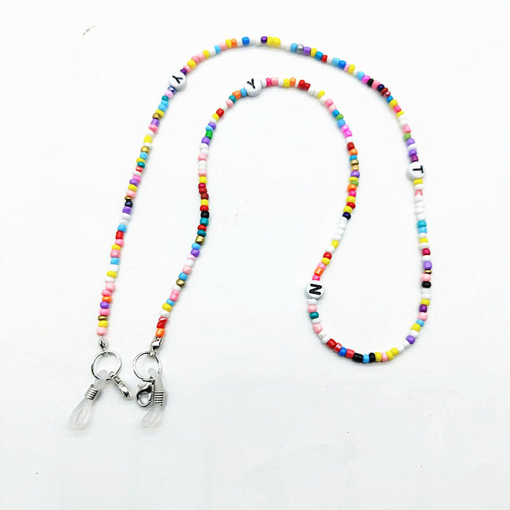 Colorful bead glasses chain Kalsten