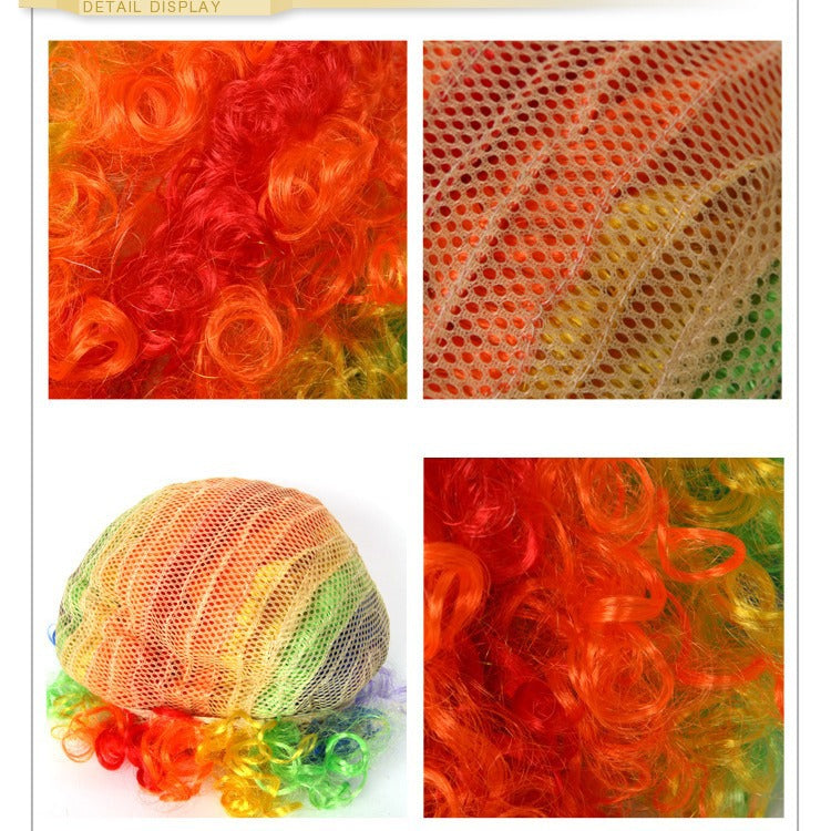 Fun Decorative Curly Wig Kalsten