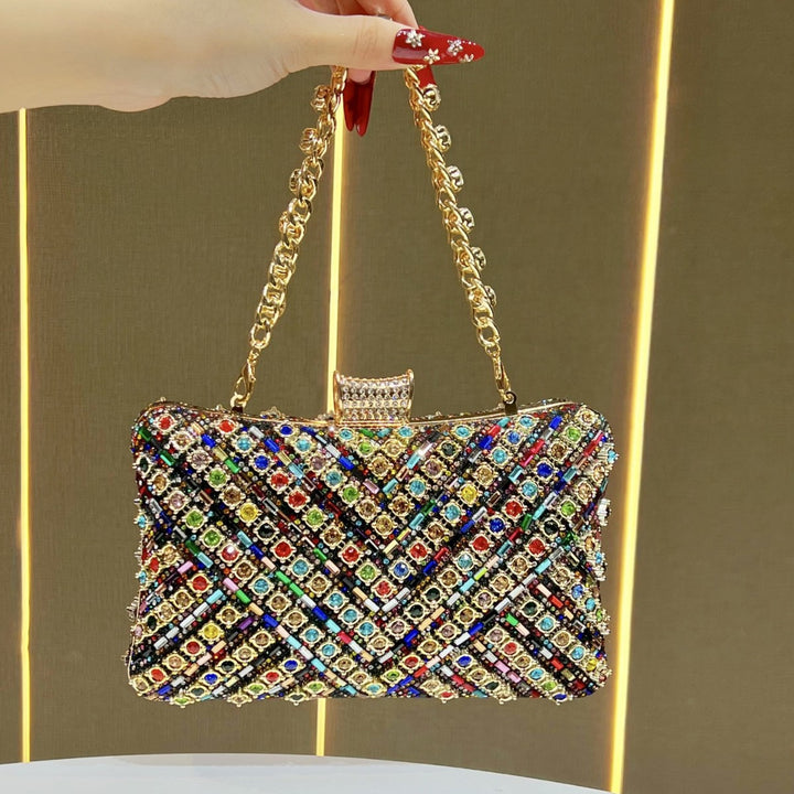 Elegant Bejeweled Evening Clutch